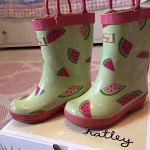 Watermelon rain boots toddler size 6